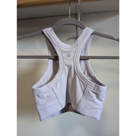 Lululemon High Neck Yoga Bra Size 2 - Picture 3 of 6